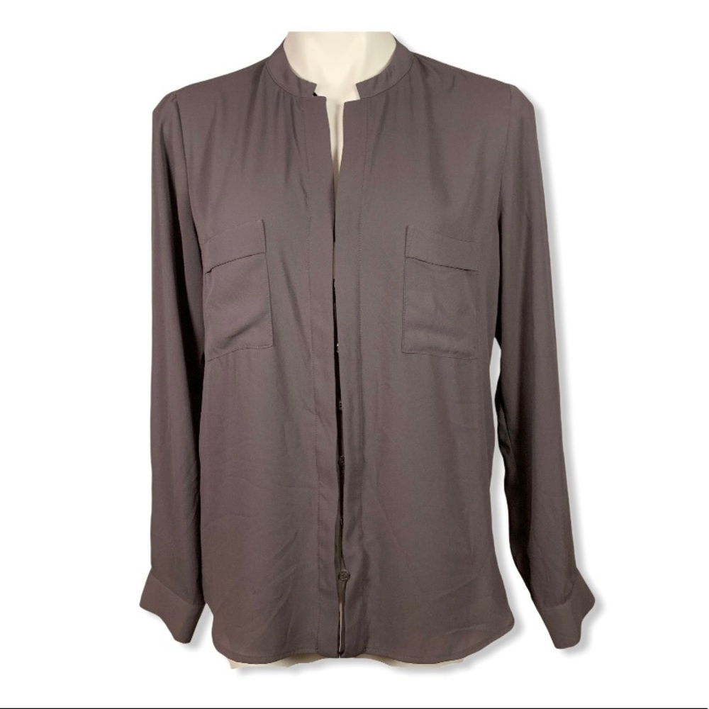 NEW WITH TAGS Ro&De Gray Blouse